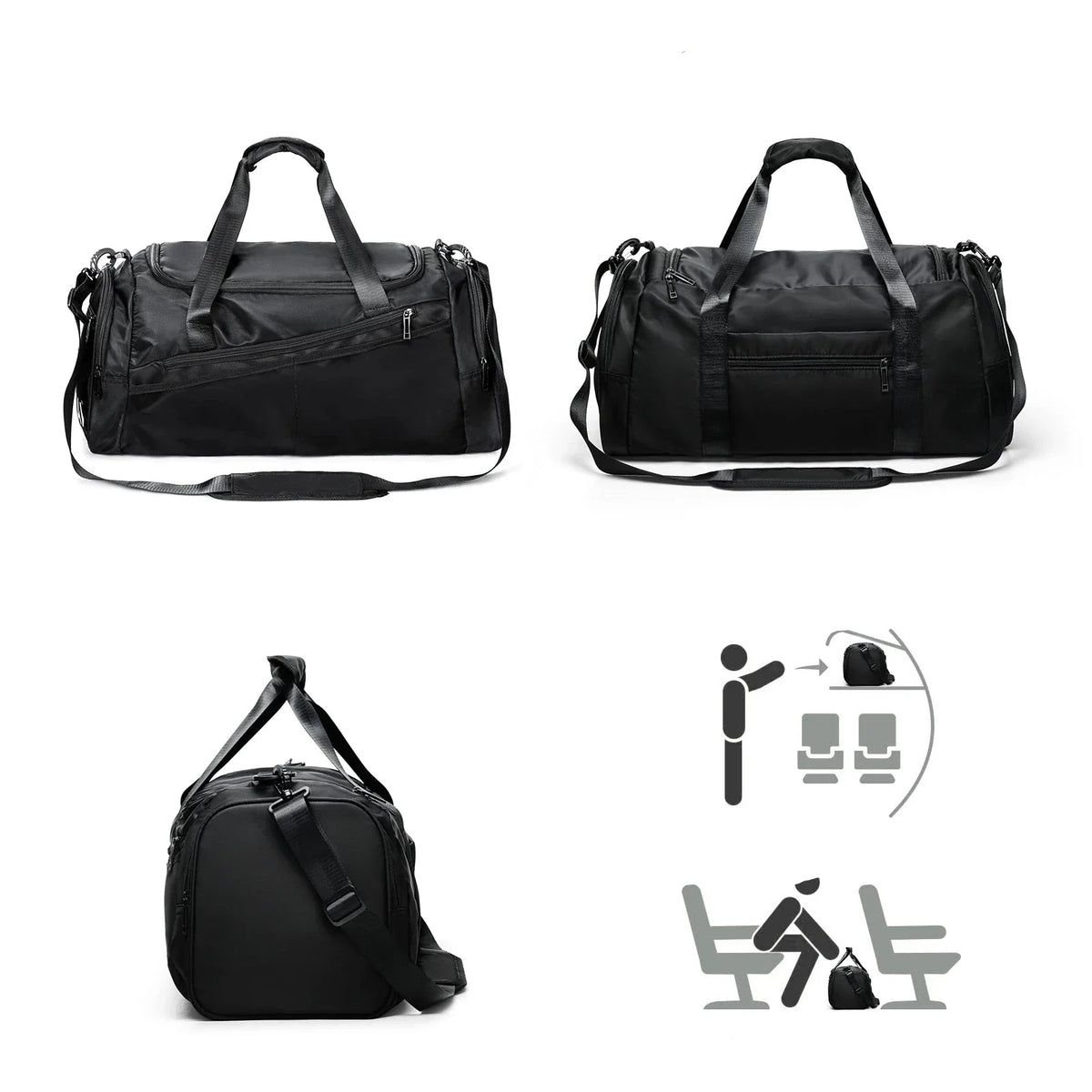 Large Capacity Weekender Durable & Waterproof