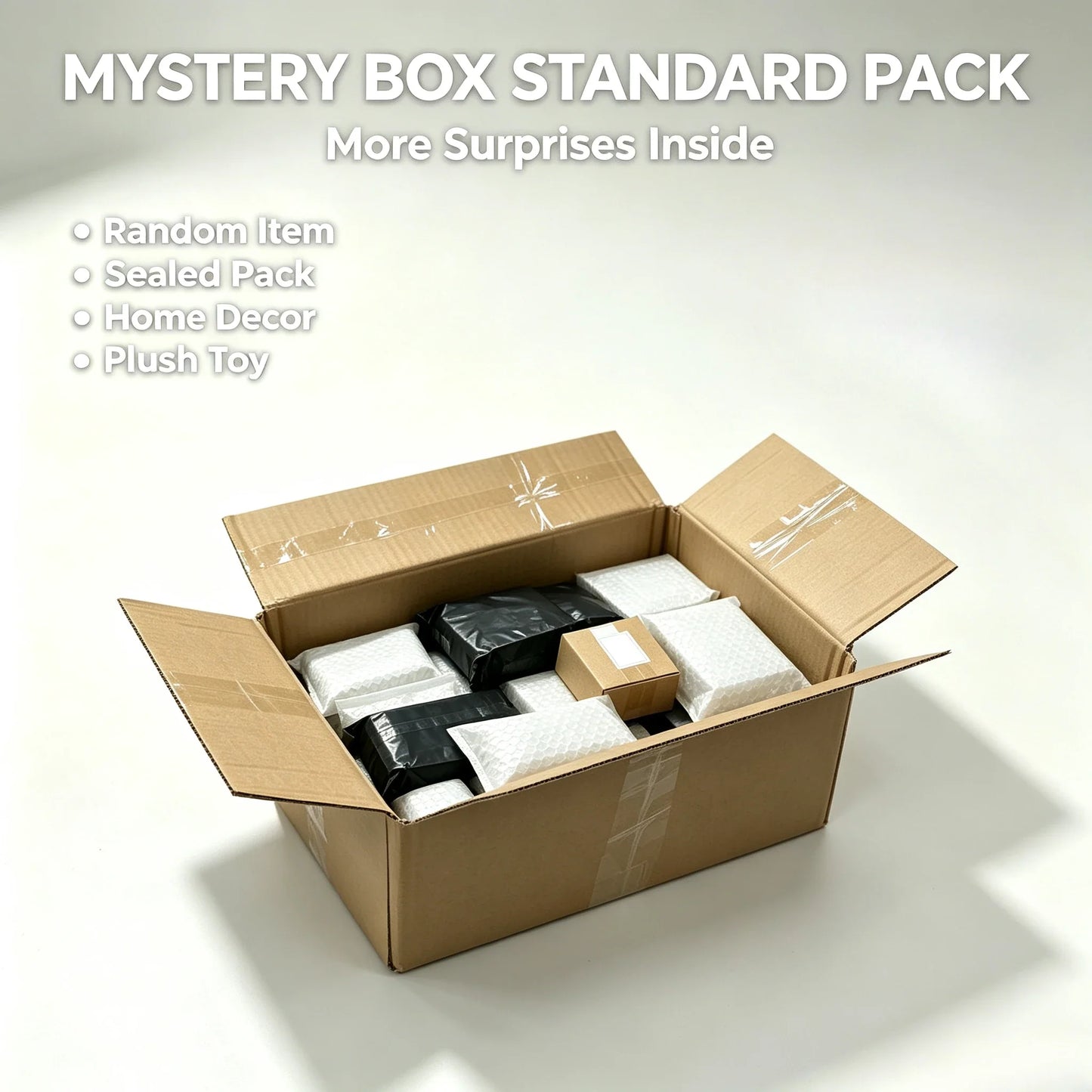 Random Mystery Gift Box – Surprise Accessories Lucky Pack, Best Value Blind Box, Fun Unboxing Unique Treasures