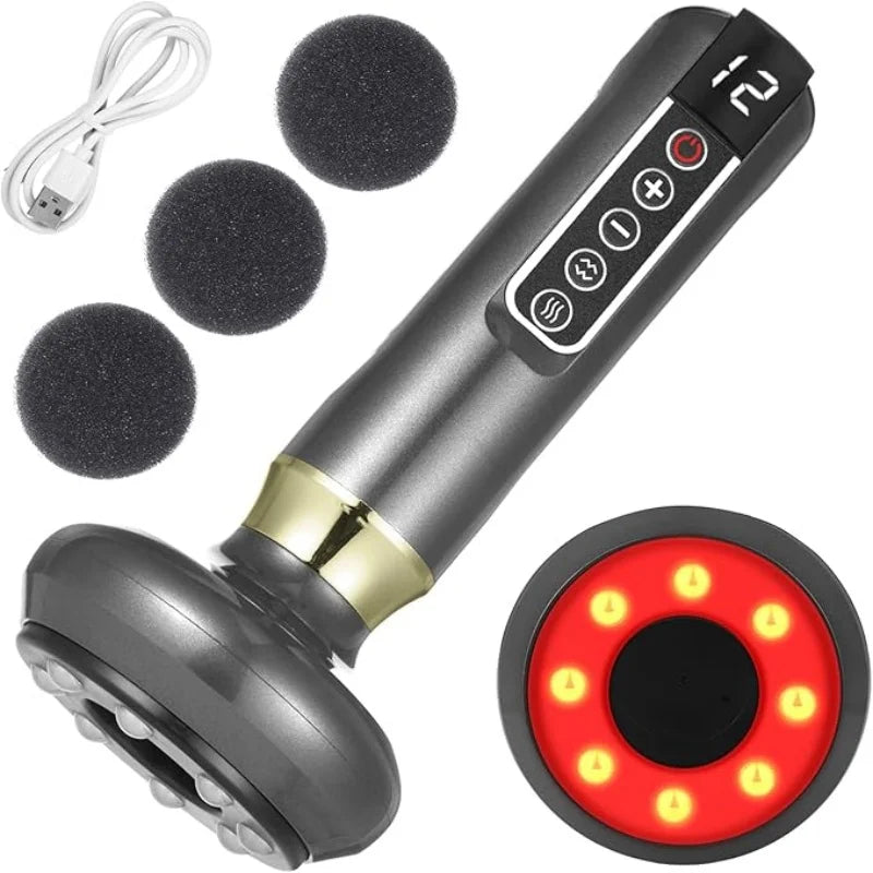 Back Vacuum Cupping Massager With USB Power And 12 Levels