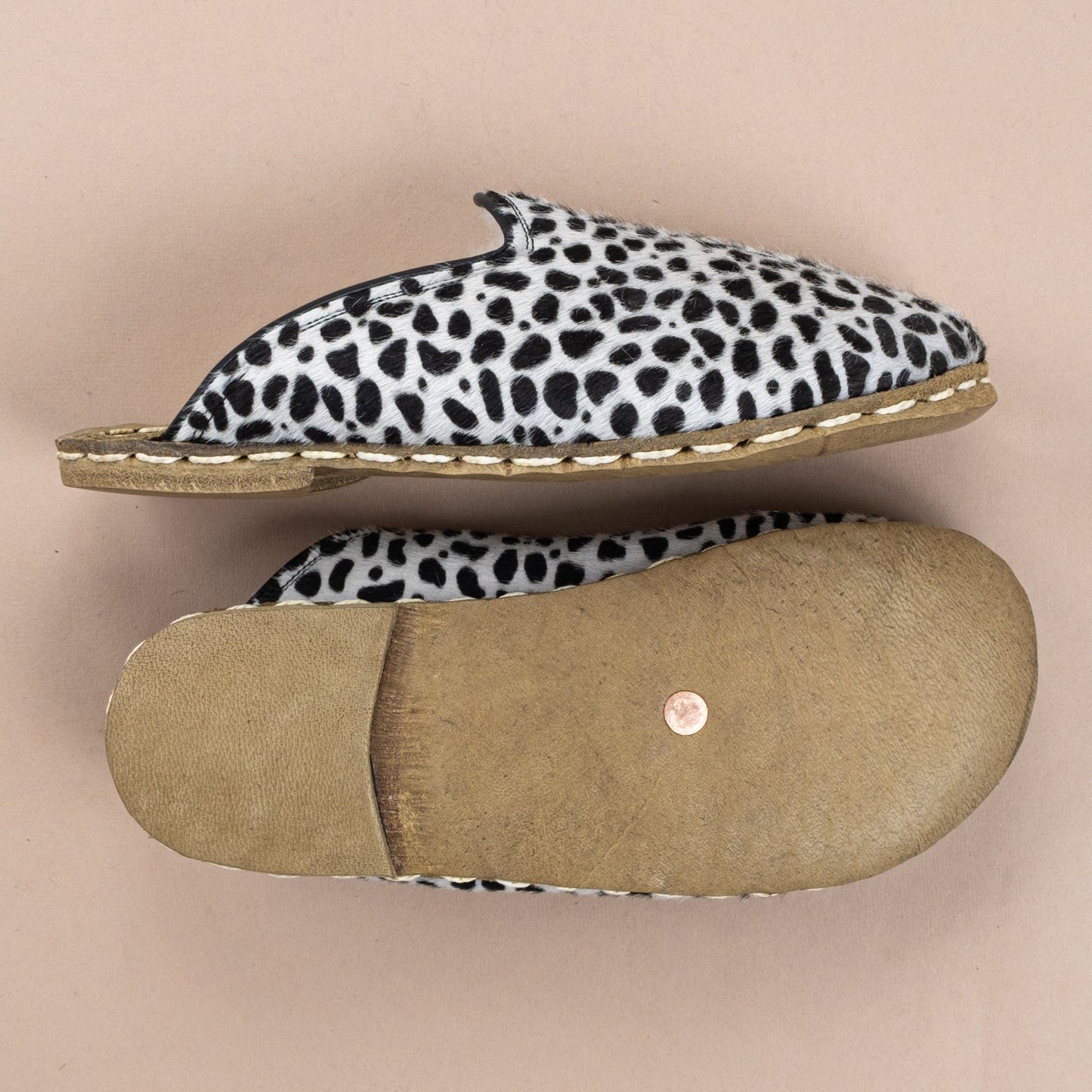 Women's Polka Dots Barefoot Shearlings