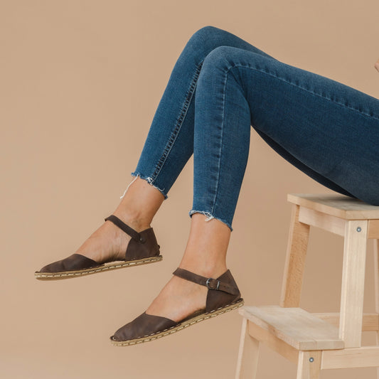 Women's Coffee Barefoot Sandals