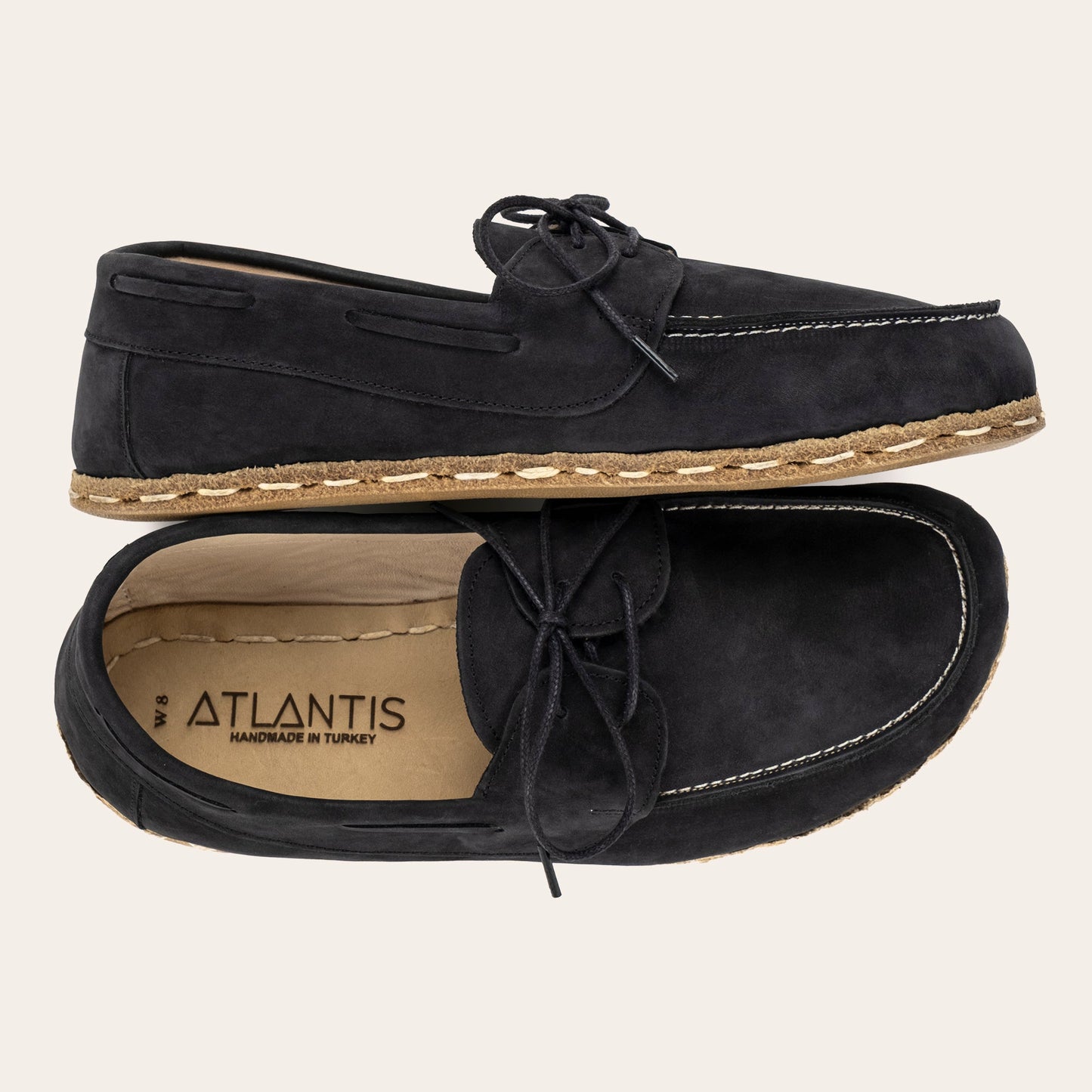 Men's Black Nubuck Dock Shoes