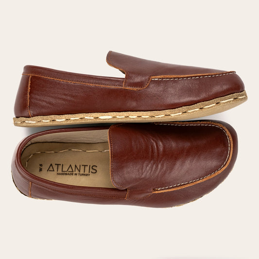 Men's Peru Brown Moccasins