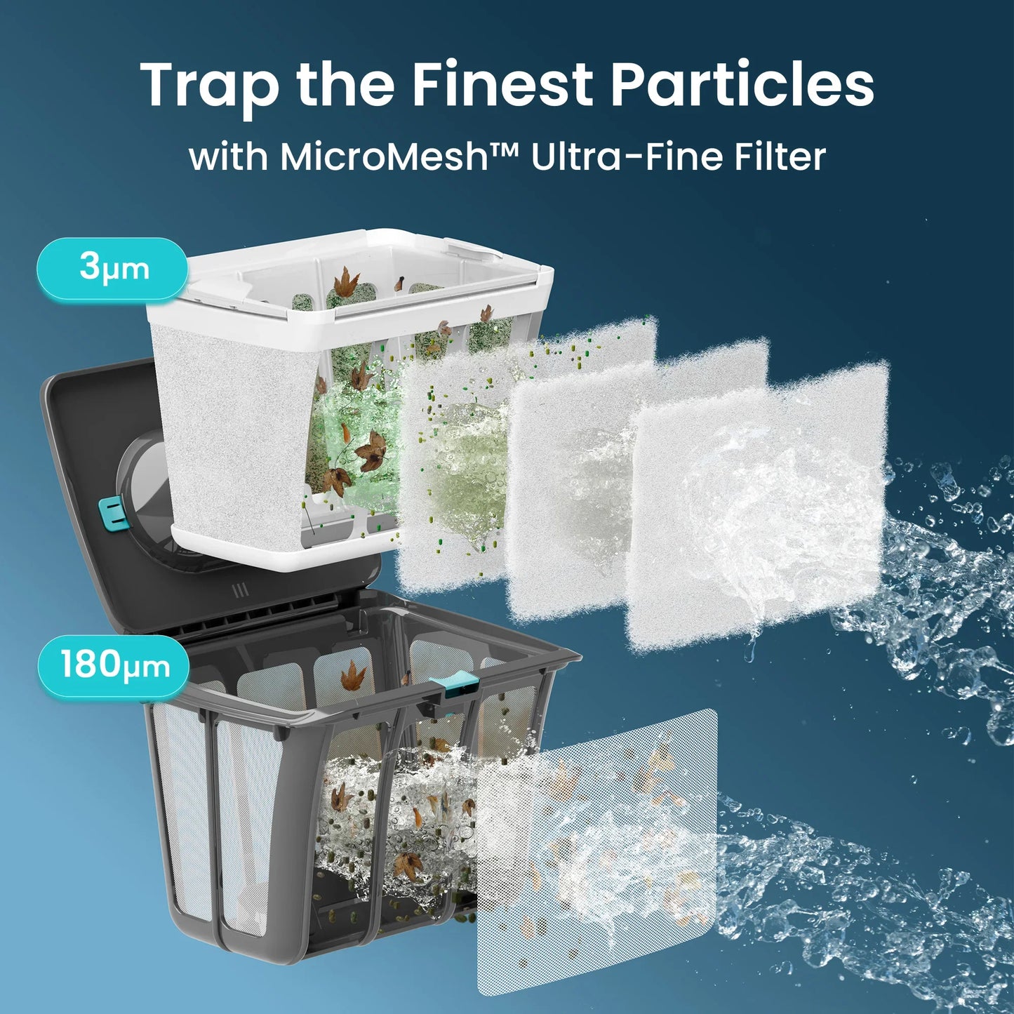 Aiper Scuba S1 Robotic Pool Cleaner, Weekly Custom Cleaning Plan, 270