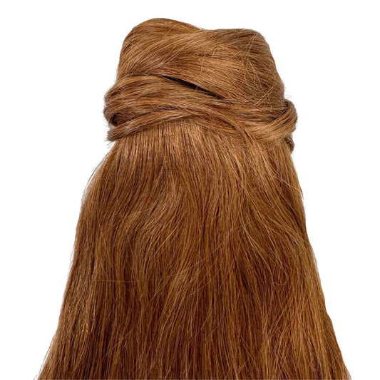 Extensión de cola de caballo de cabello 100% humano Auburn