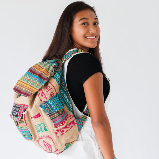 Mochila de viaje Agra reciclada