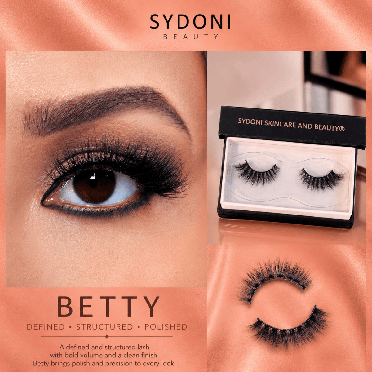 PESTAÑAS DE MINK DE LUJO BETTY