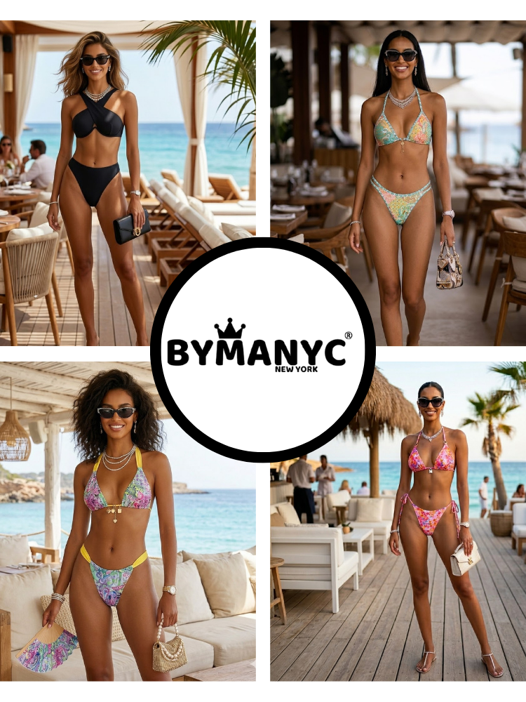 Bikini Set New Collection IBIZA CALA BASSA - BYMANYC ® New York