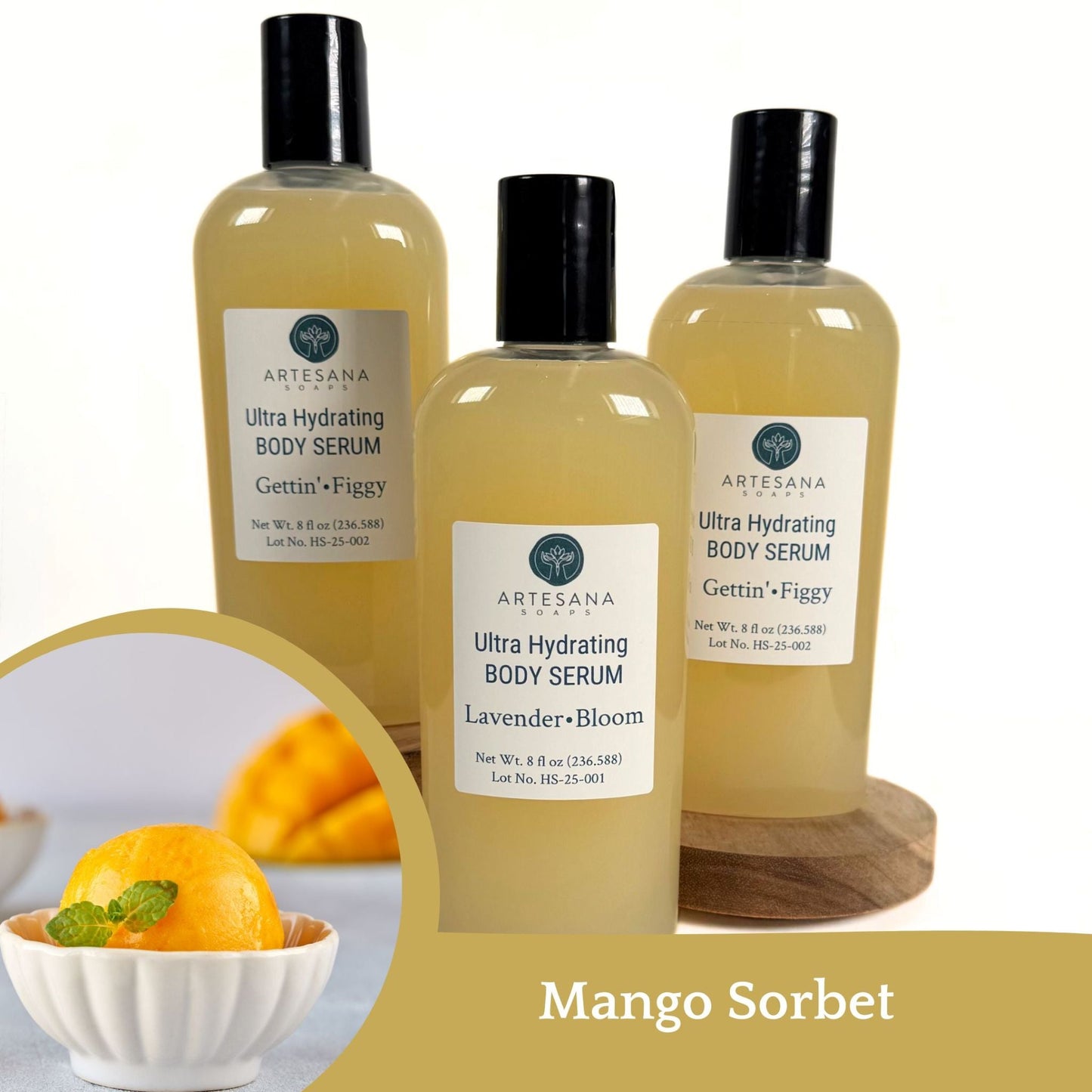 Sérum Corporal Ultrahidratante - Sorbete de Mango