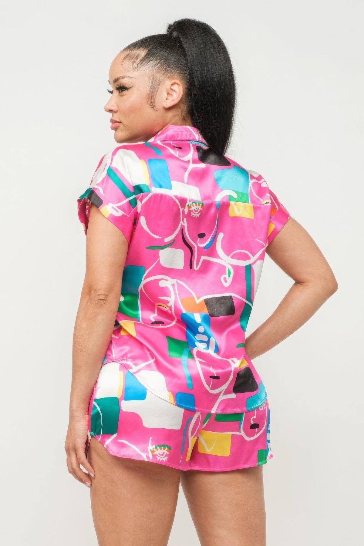 “Life Of The Party” Top And Shorts Set