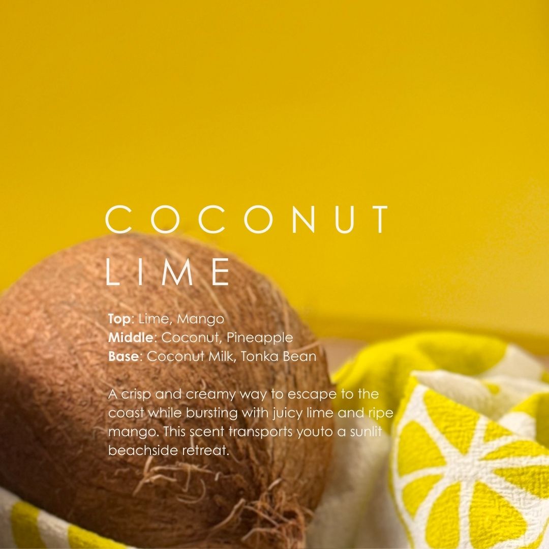 Coconut + Lime Reed Diffuser