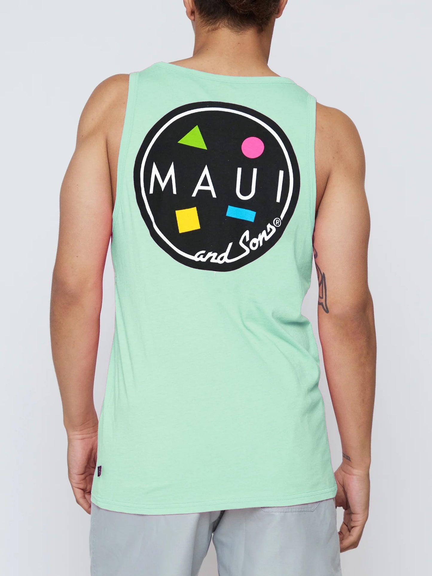 Maui and Sons Clásico Cookie Logo Camiseta Sin Mangas