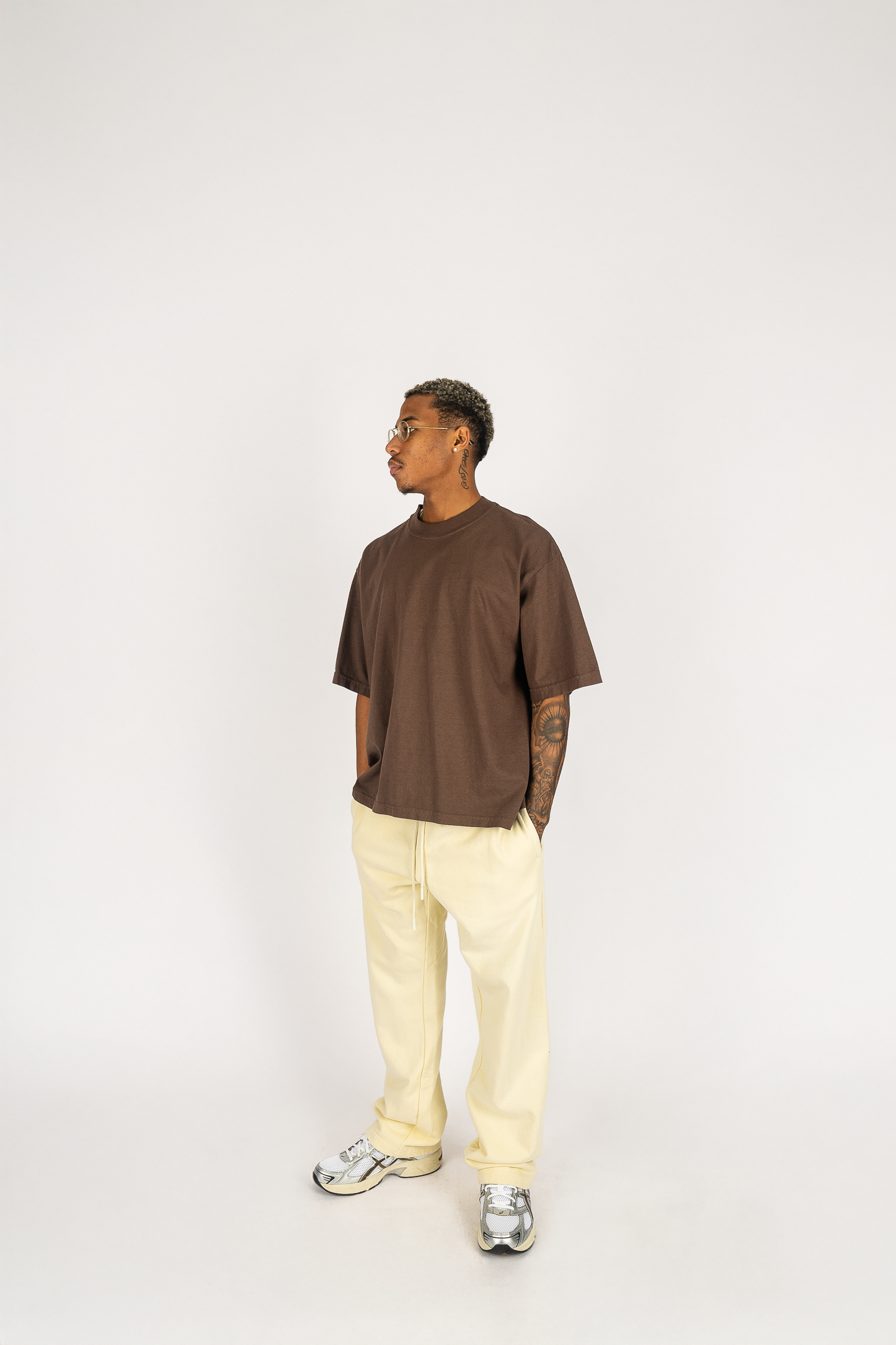 Garment Dye Straight Sweatpants