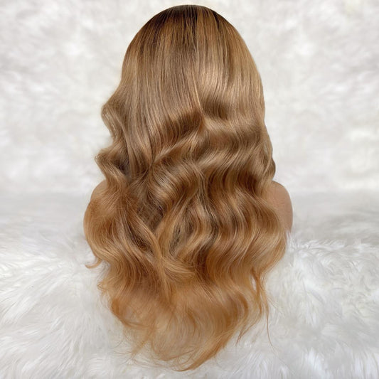Peluca de cierre Charlotte Glueless 5x5 HD Lace, coloreada profesionalmente, 100% cabello humano