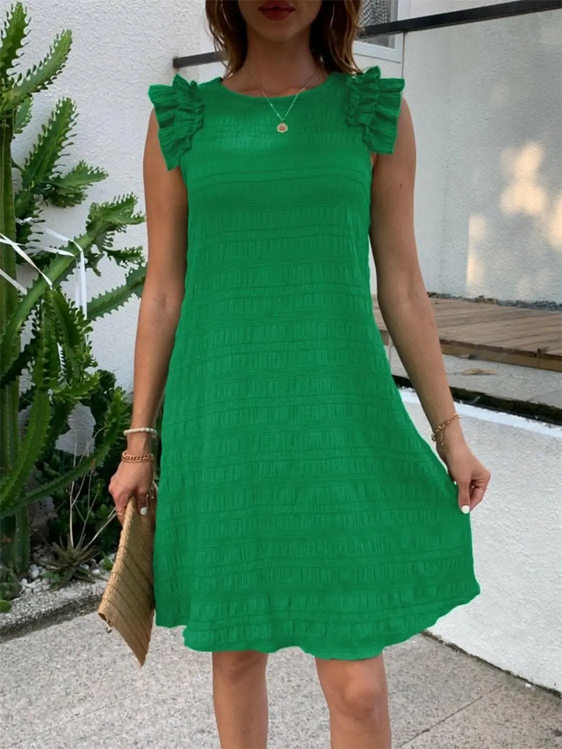 Dresses Trendsi just arrived - Chic ruffled sleeveless dress
