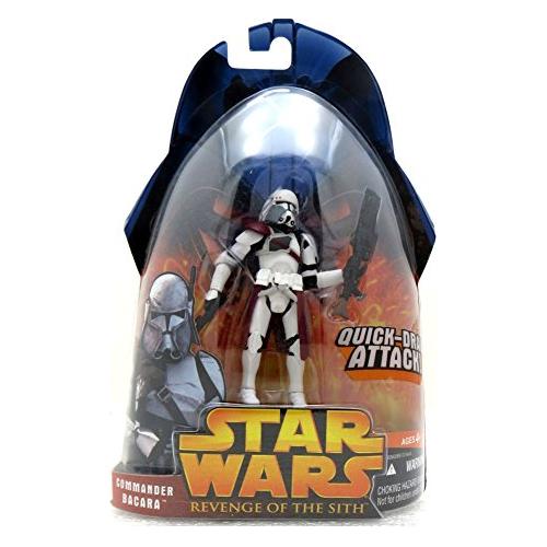Figura del Comandante Bacara de Star Wars La Venganza de los Sith con Rayos de la Fuerza