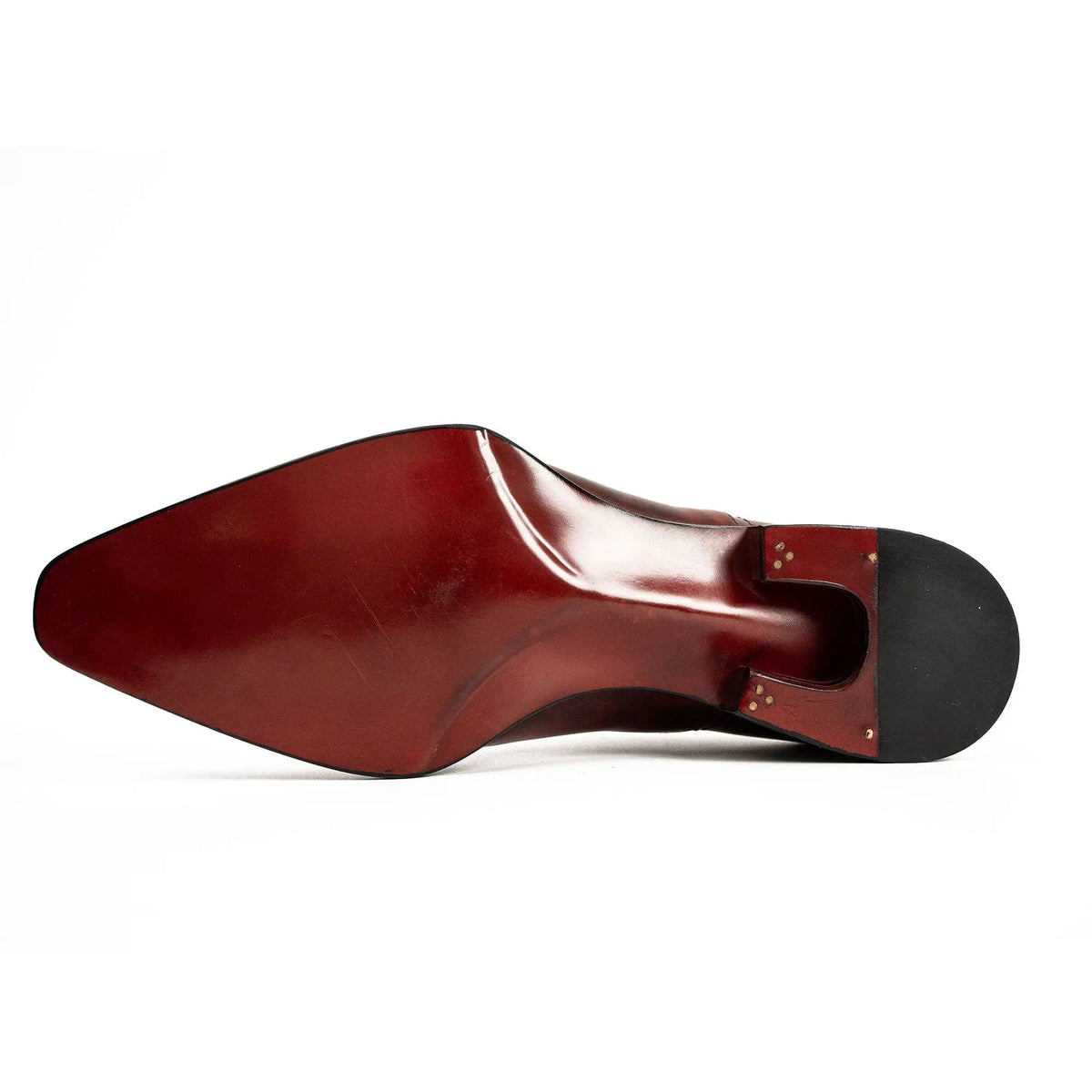 Red Cow Leather Dress Shoes