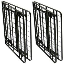 Base de cama plegable de metal de acero tamaño Queen