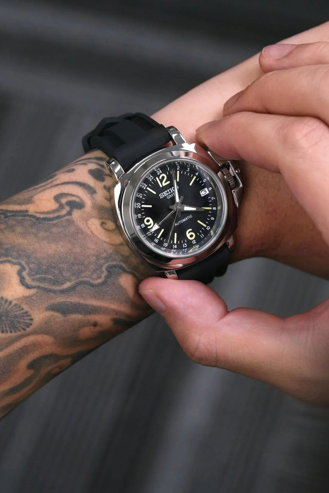 Mod Luminor Black - Pilot GMT