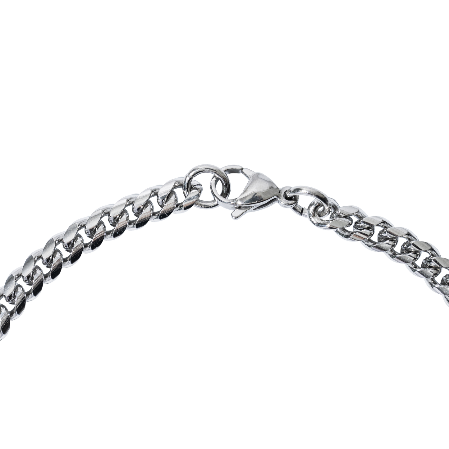 Collar de cadena con candado