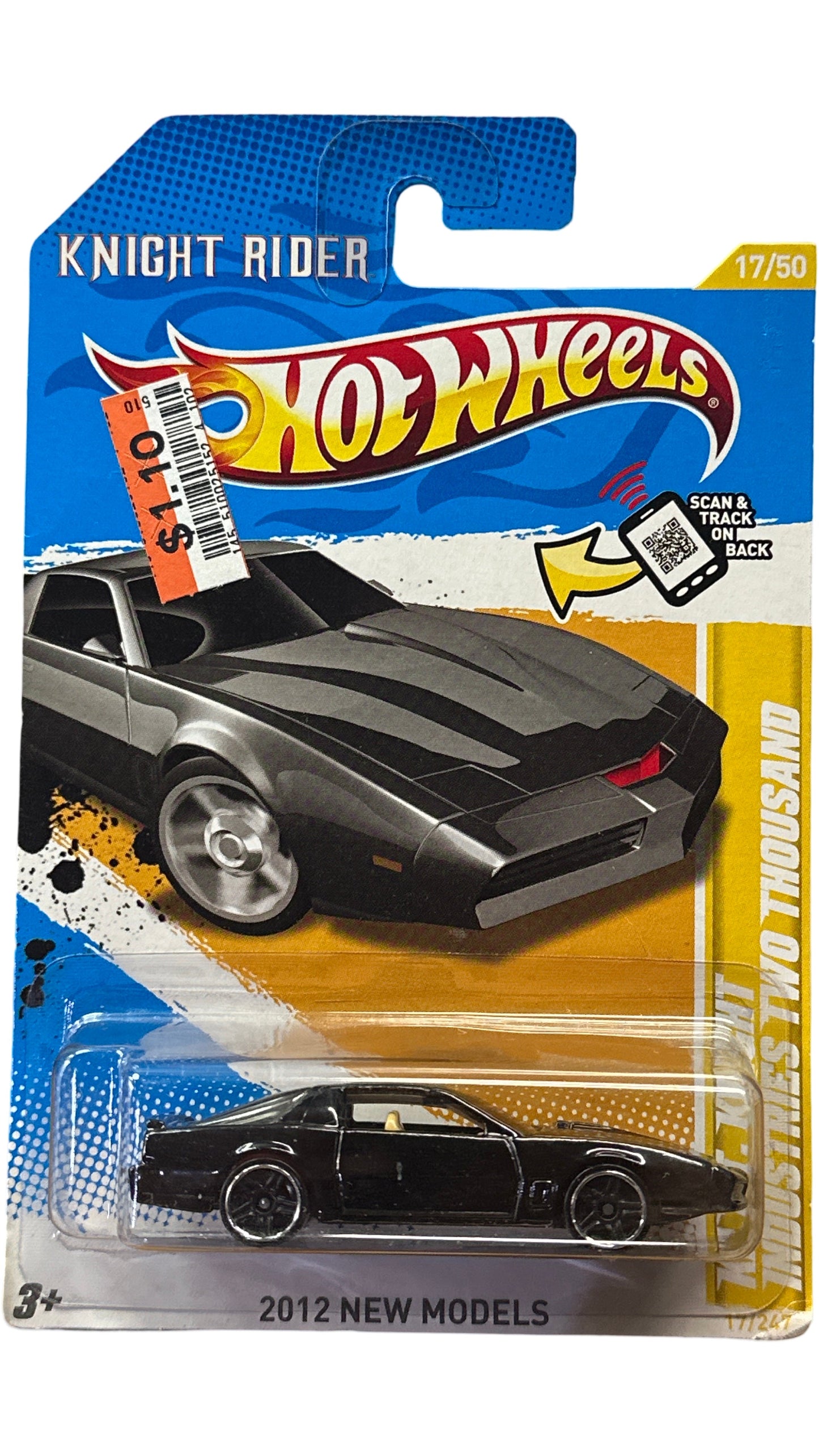 Hot Wheels K.I.T.T. Knight Industries Two Thousand Modelo 2012 17/50