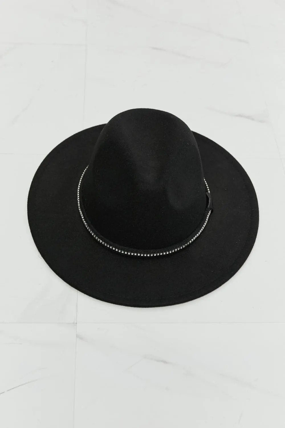 Accessories Trendsi Fame fedora hat with rhinestones