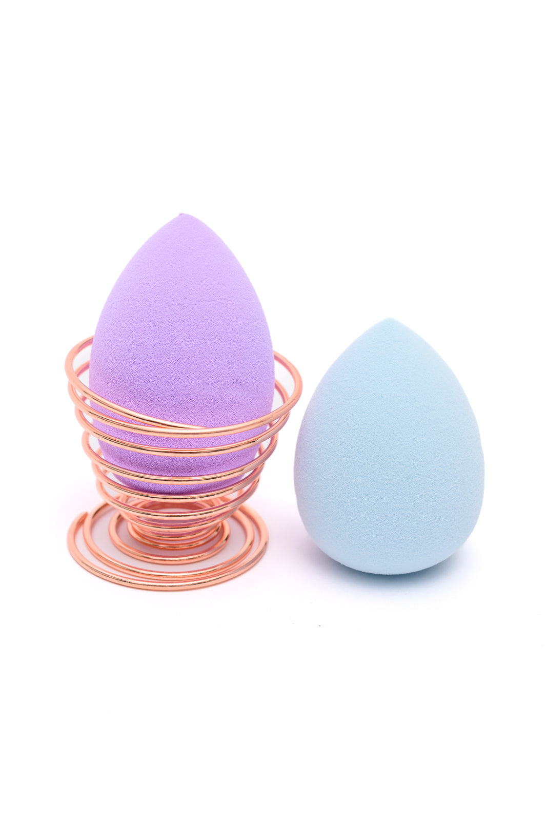 Set de Esponjas de Maquillaje de Acabado Impecable en Morado