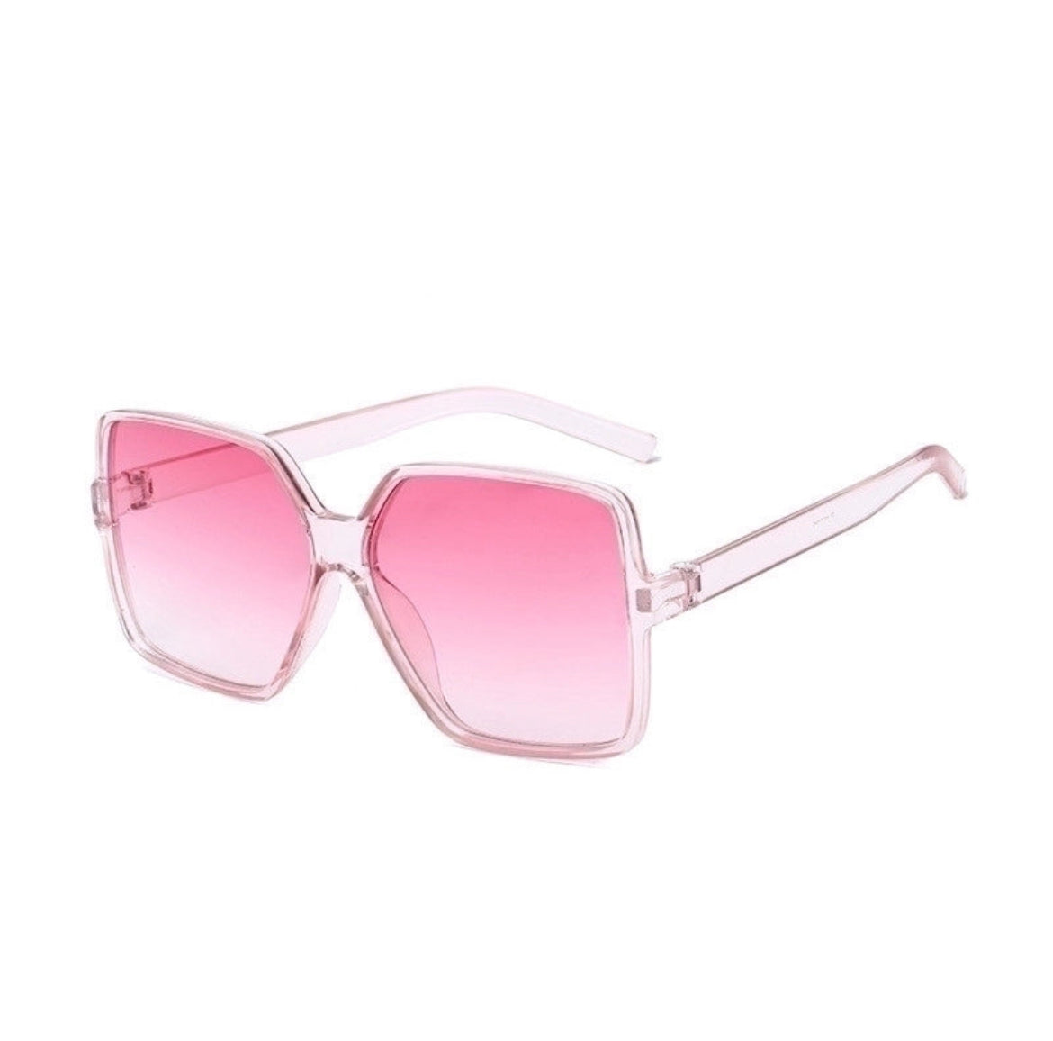 Retro Gradient Square Frame Sunglasses