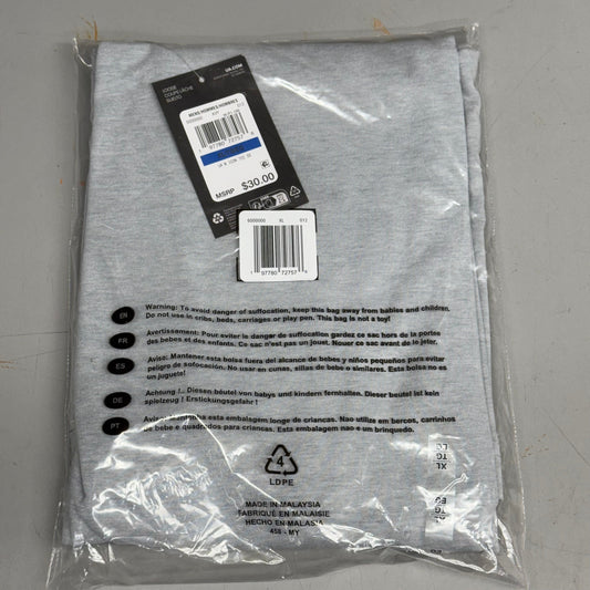 UNDER ARMOUR Men's UA Logo Embroidered Heavyweight Short Sleeve XL Harbor Blue-465