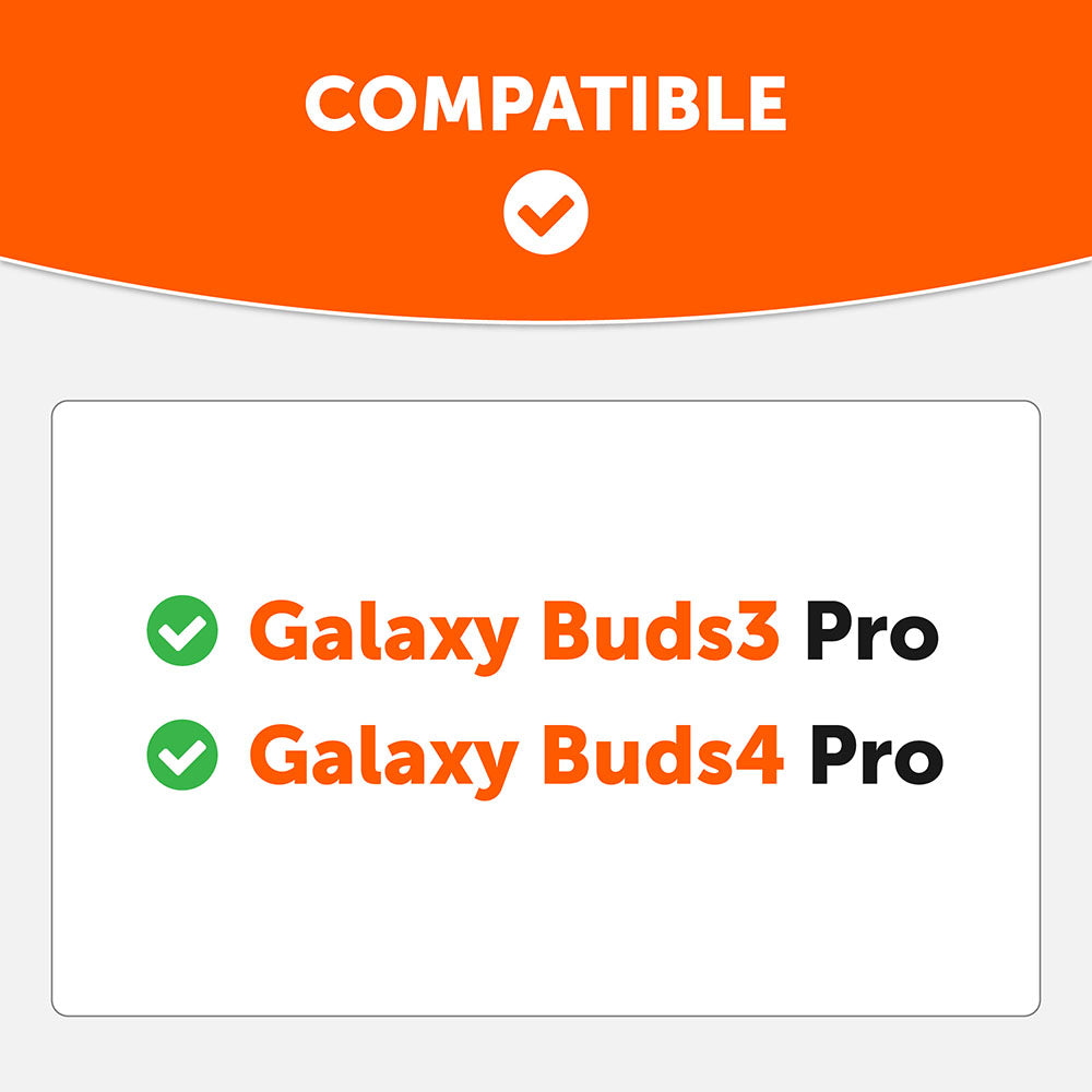 Almohadillas de espuma viscoelástica para Galaxy Buds 3 Pro - WC TipZ Galaxy
