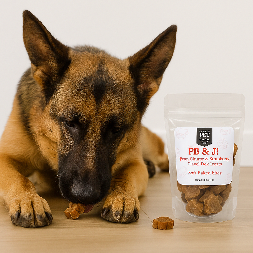 PB & J Soft Baked Dog Treats – 6 oz