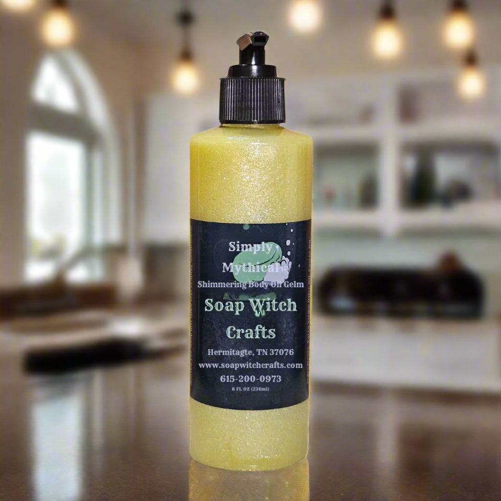 Gel de aceite corporal brillante Simply Mythical - Fantasía Tropical