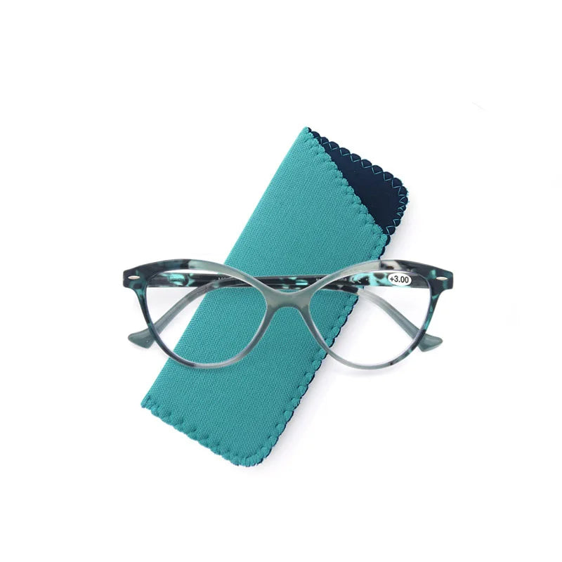 Small face Women Reading Glasses Cat Eye Vintage Fashion Eyeglass Cateye Retro Clear Lens Ladies Ultralight Diopter +1.25 +2.0