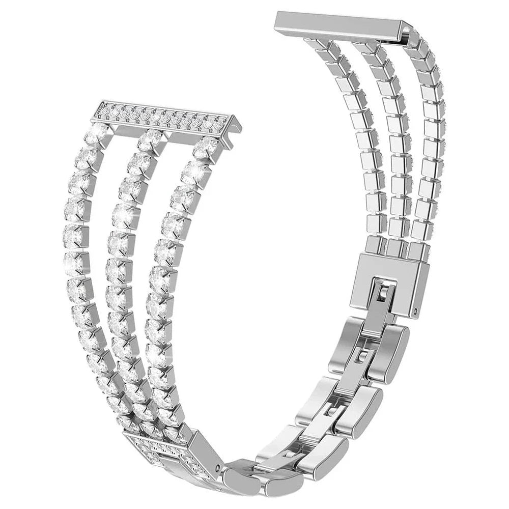 Fitbit Versa 4, Versa 3, Sense 2 & Sense Rhinestone Bracelet Band