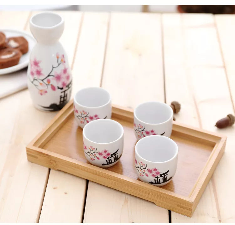 Juego de sake de cerámica