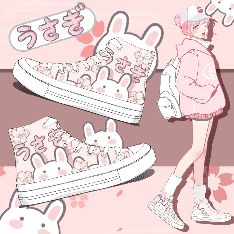 Zapatillas Altas Cerezo de Conejito