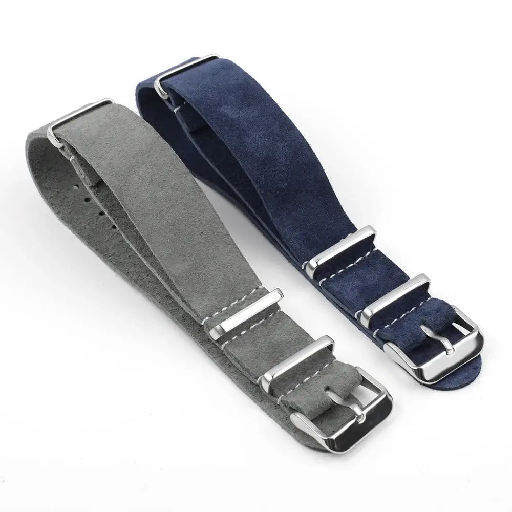 Samsung Galaxy Watch 7, 6, 5, 4 & FE Suede Pass-Through Strap