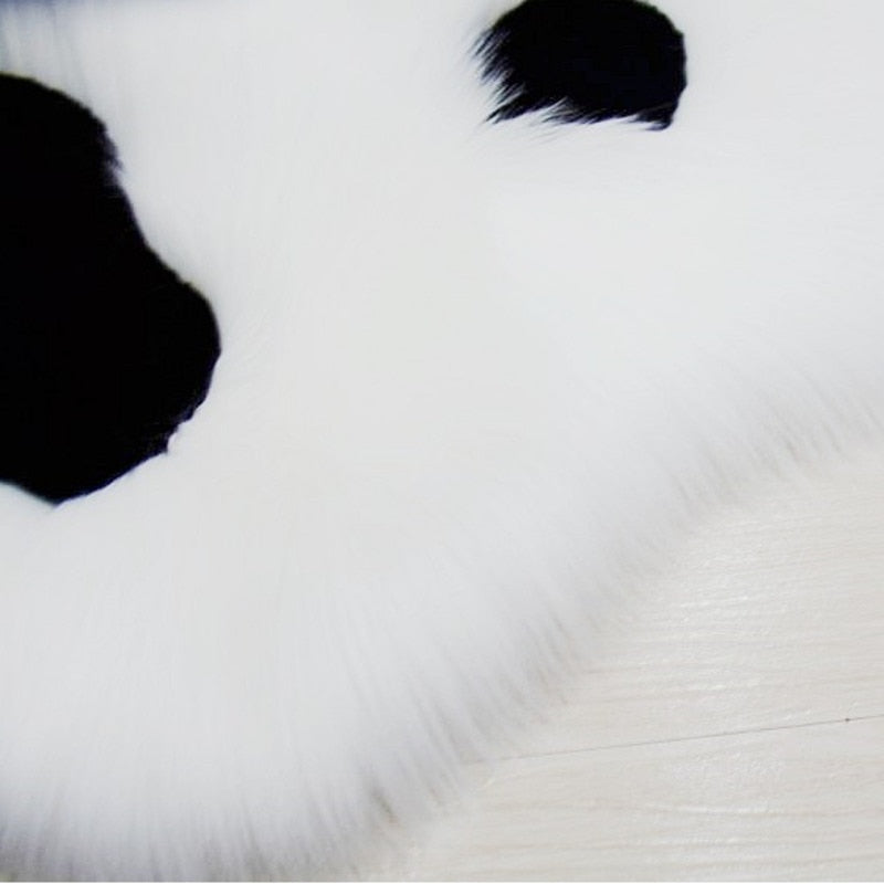 Alfombra de felpa de pata de gato