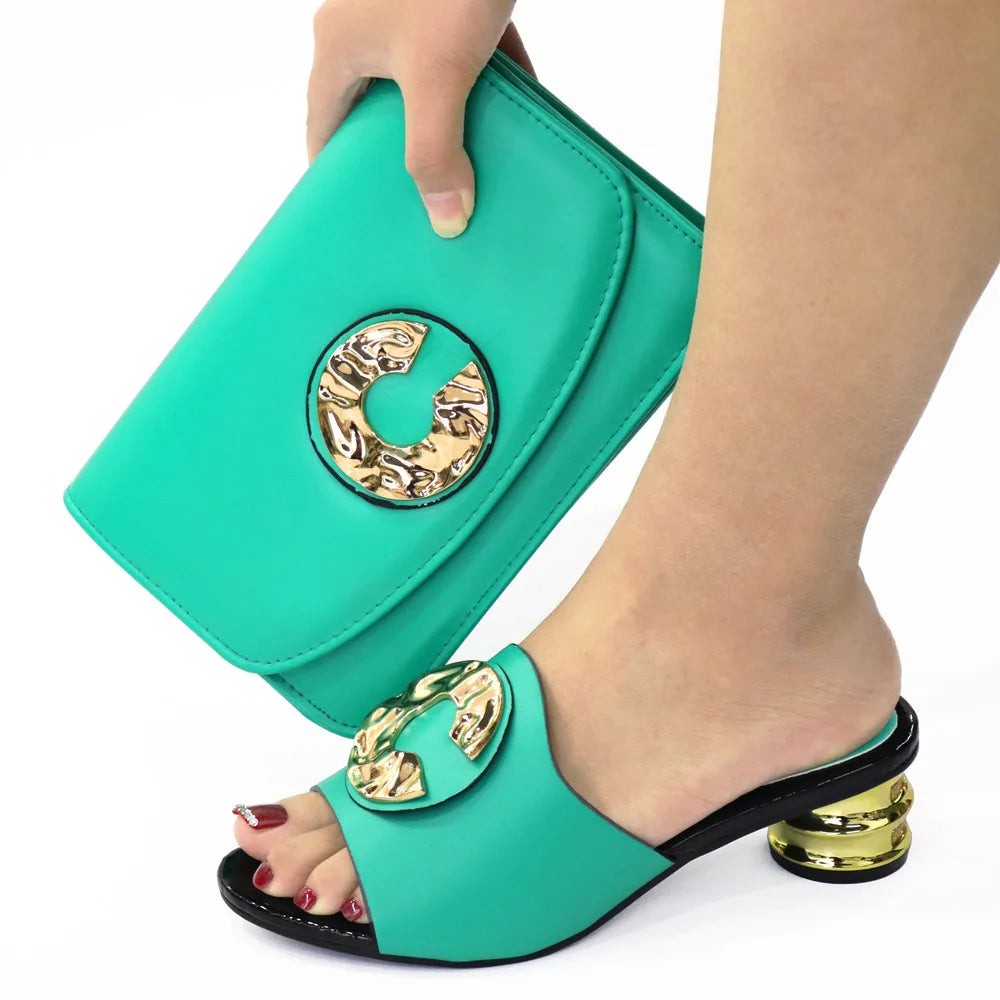 Set de Zapatos y Bolso de Novia Recién Llegados HCG1-6