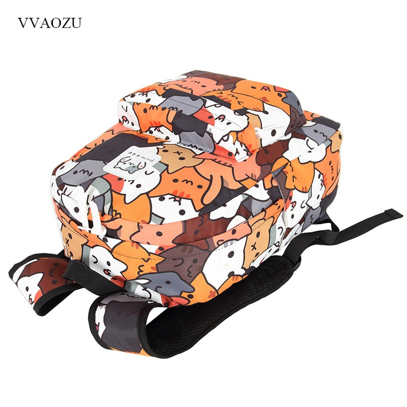 Mochila Neko Print