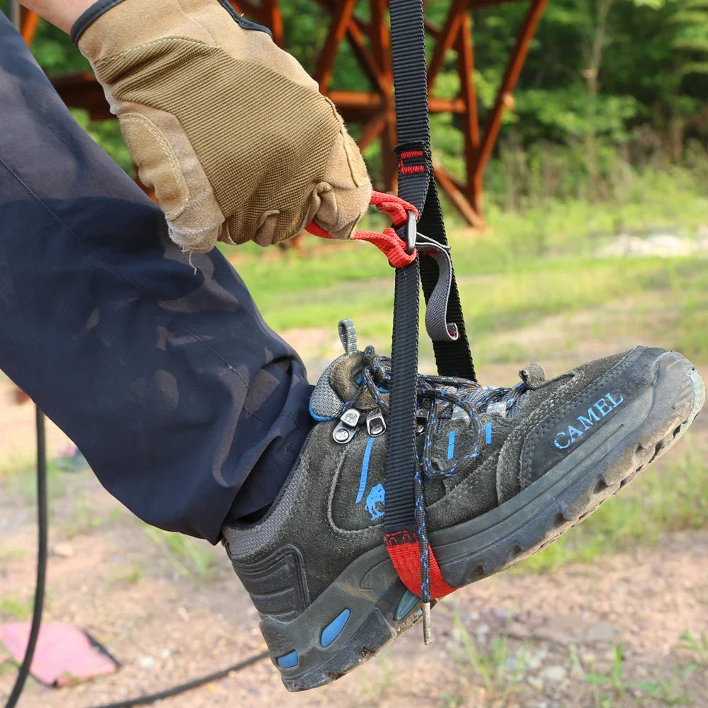 Adjustable Foot Loop Ascender: Perfect for Rock Climbing and Caving