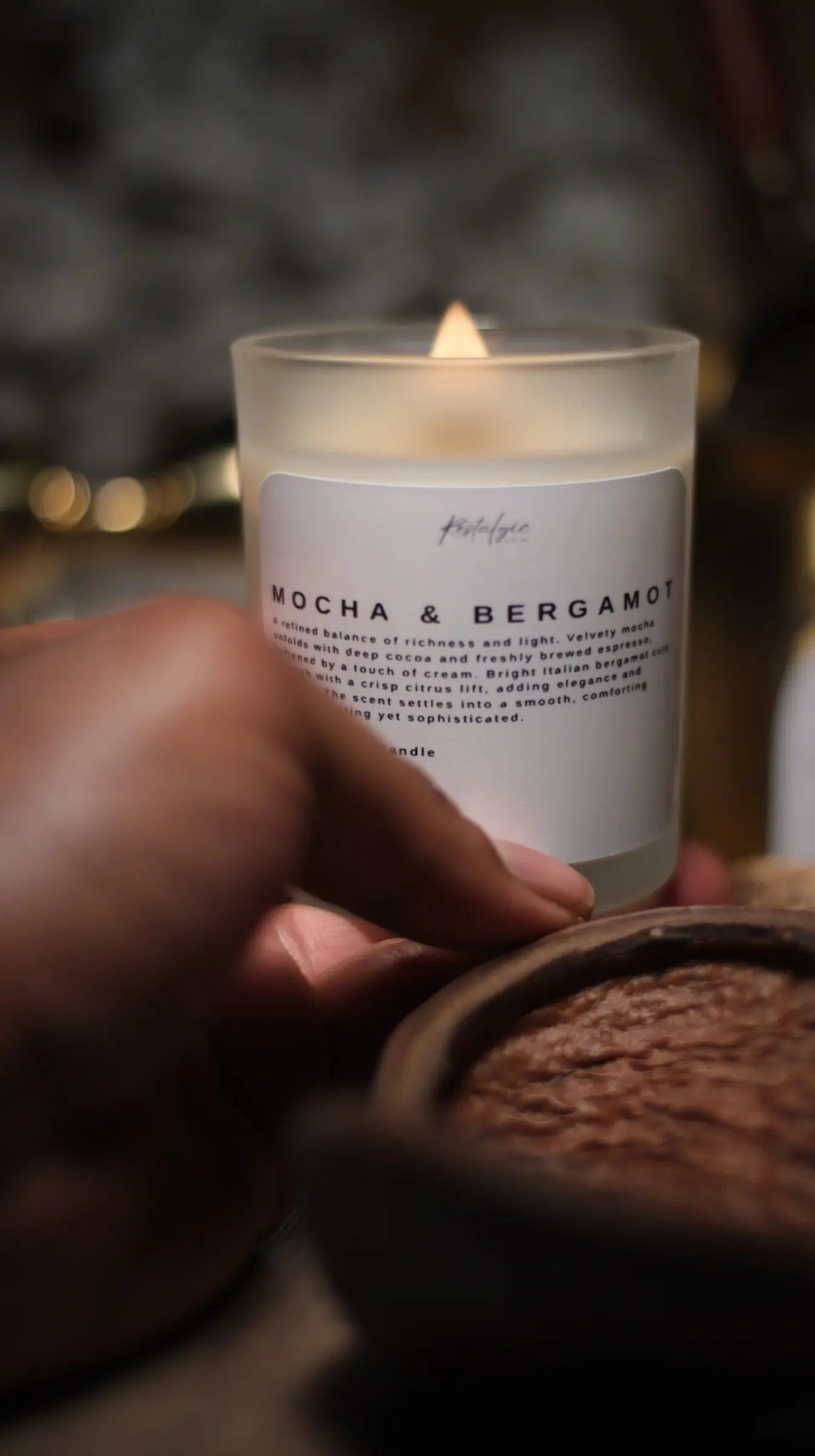 Handmade Coconut Soy Wax Candle | Clean-Burning Artisan Candle – Restalgic