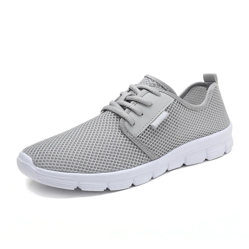 2021 men's summer new casual shoes woman lightweight large size outdoor sports shoes Beach shoes couple mesh 48 yards 47 gray