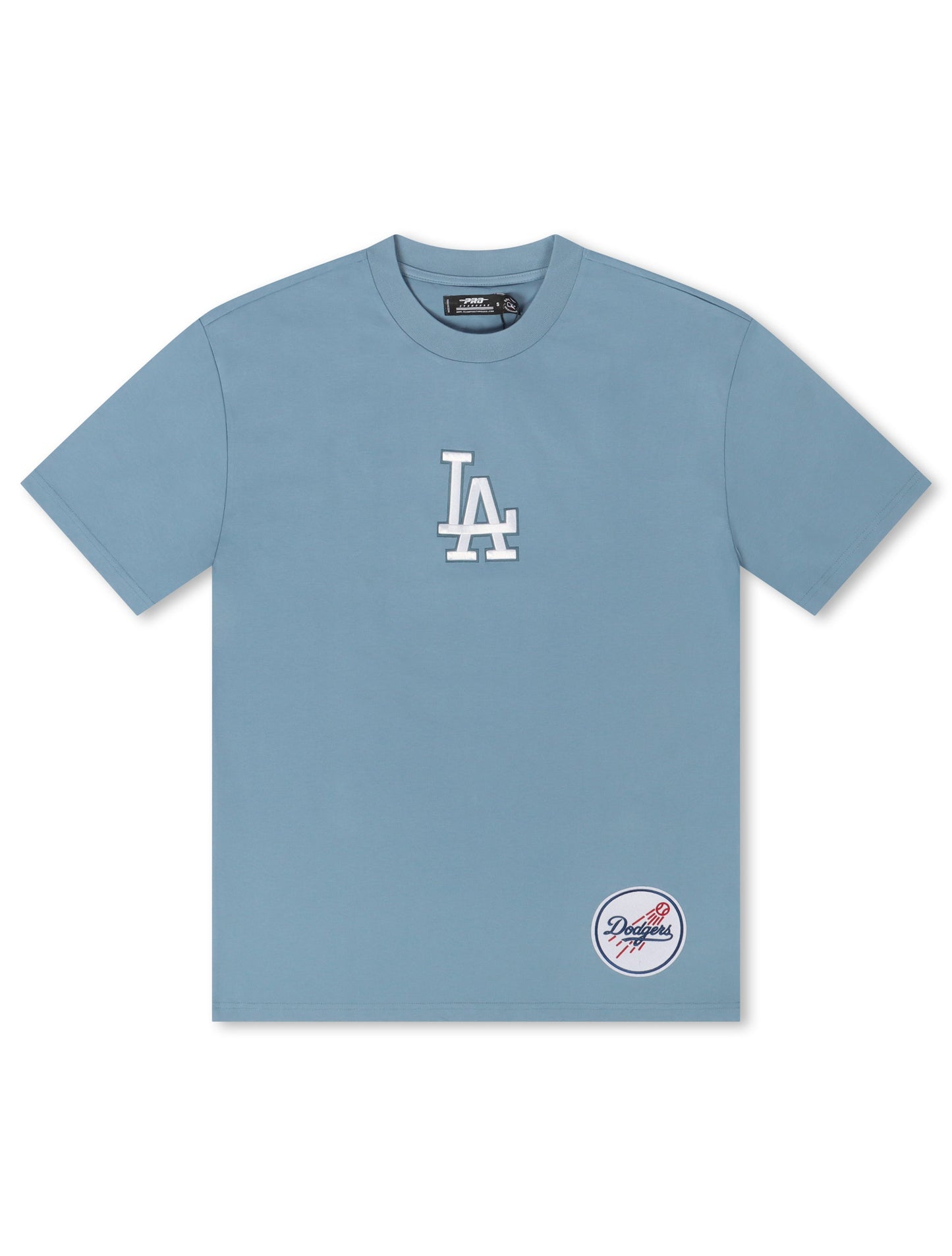 Pro Standard La Dodgers Camiseta de hombros caídos Wingspan - Azul acero