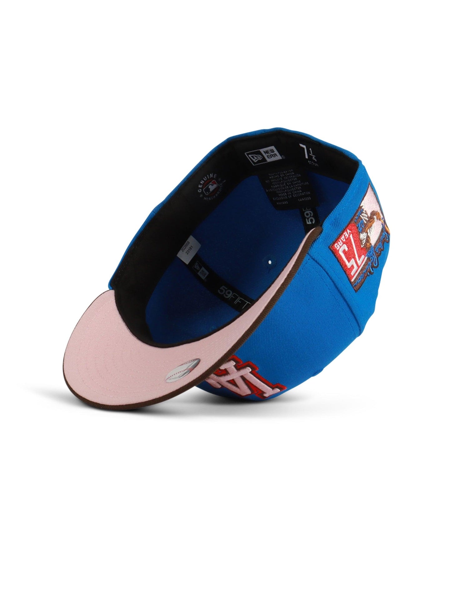 Gorra New Era 5950 Dodgers 75 Años