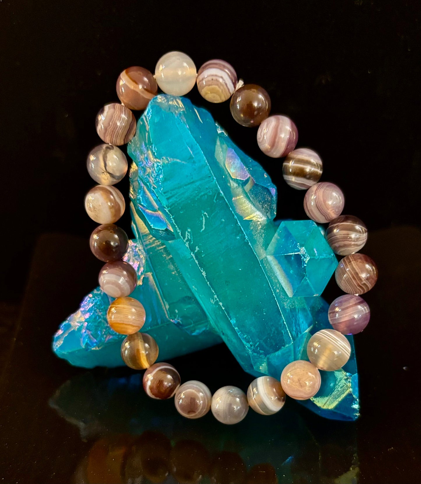 Pulsera de ágata de Botsuana – Equilibrio emocional y fuerza sutil