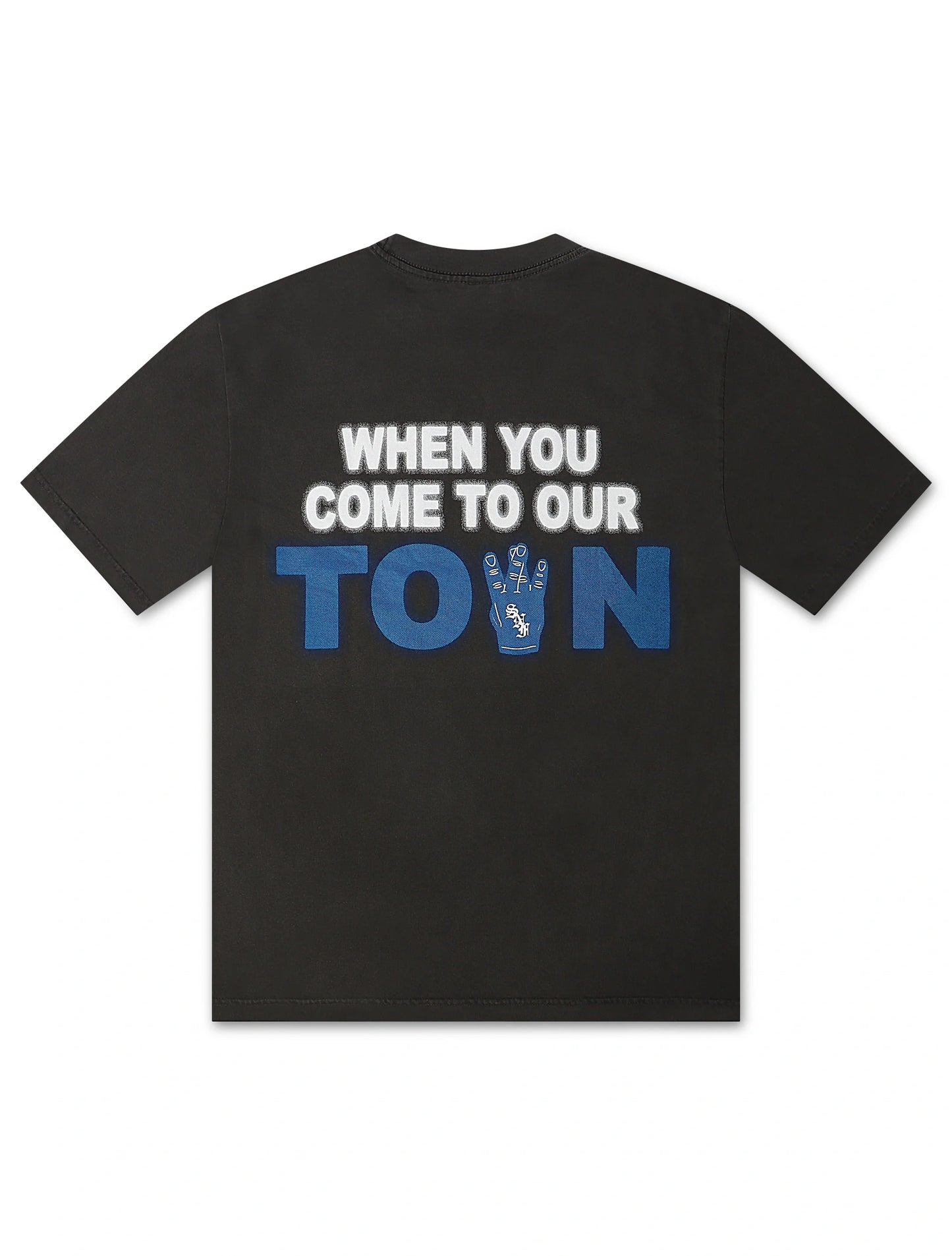 Camiseta Stargazing Ice Cube Bow Down - Gris