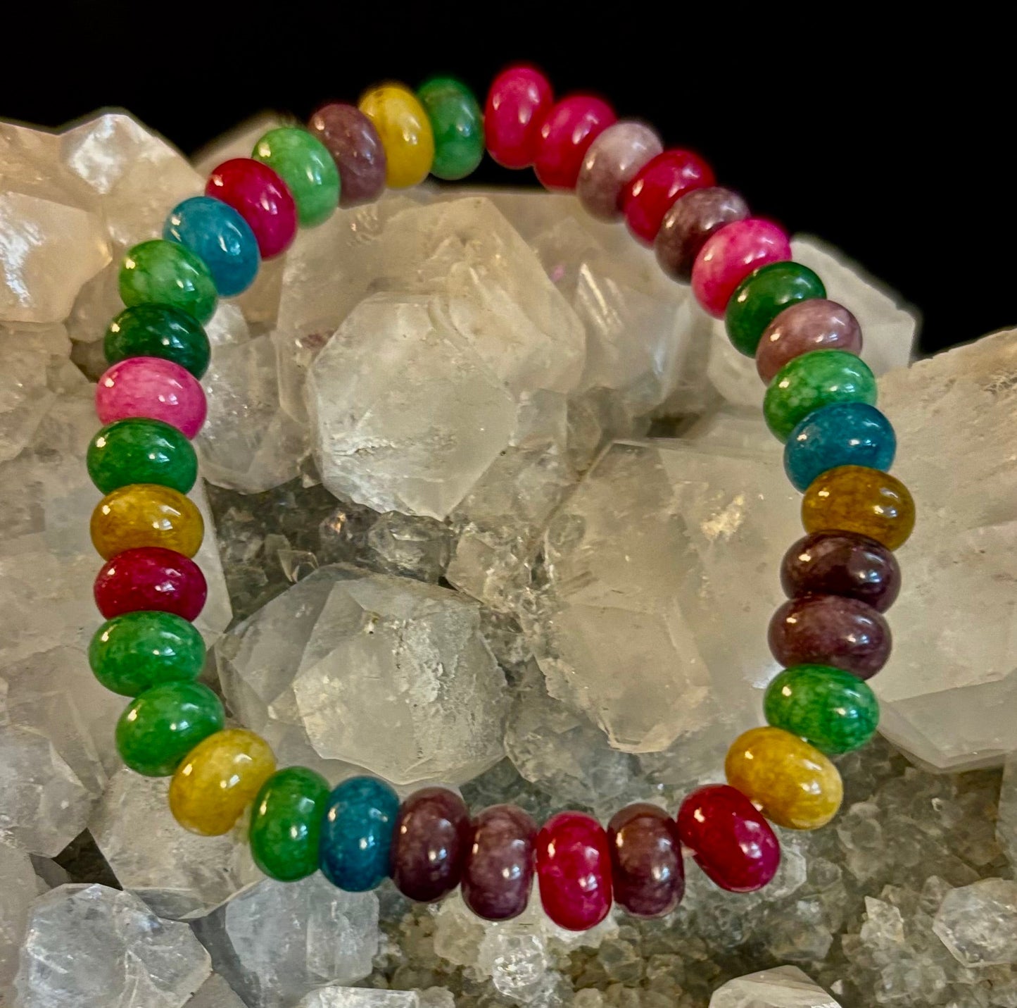 Pulsera de los Deseos con Turmalina Multicolor