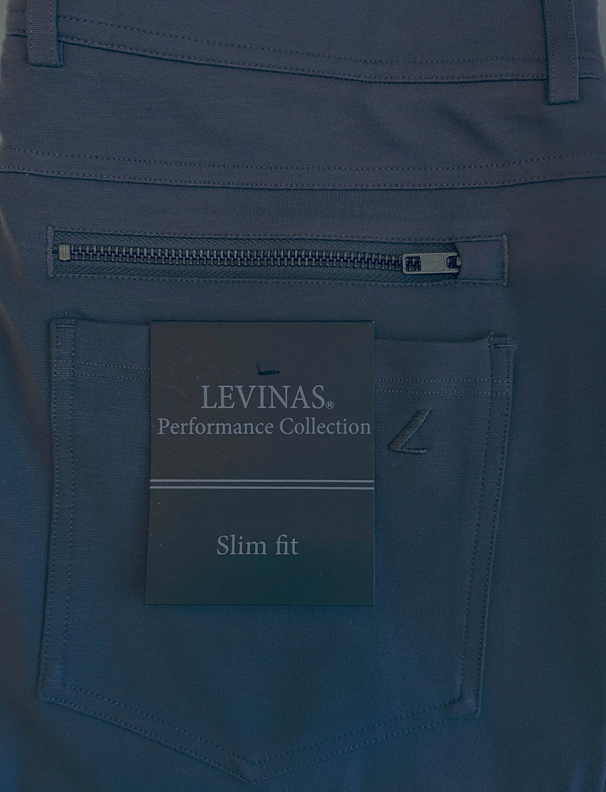 NEW & UPDATED Super - Stretch Men's Chinos //Casual// Navy - Performance Collection