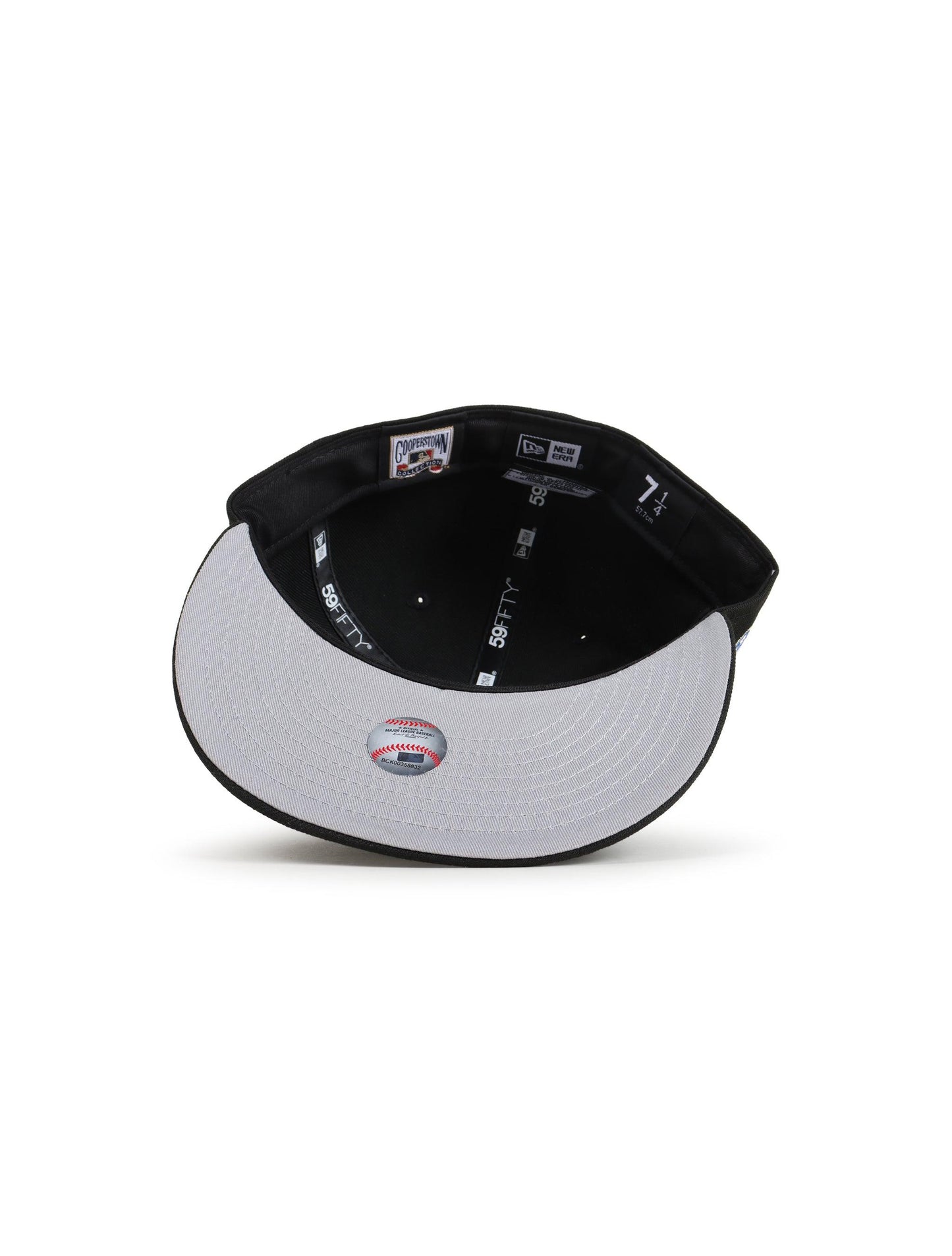 Gorra New Era 5950 Dodgers 40 Aniversario - Negro/Azul Metálico